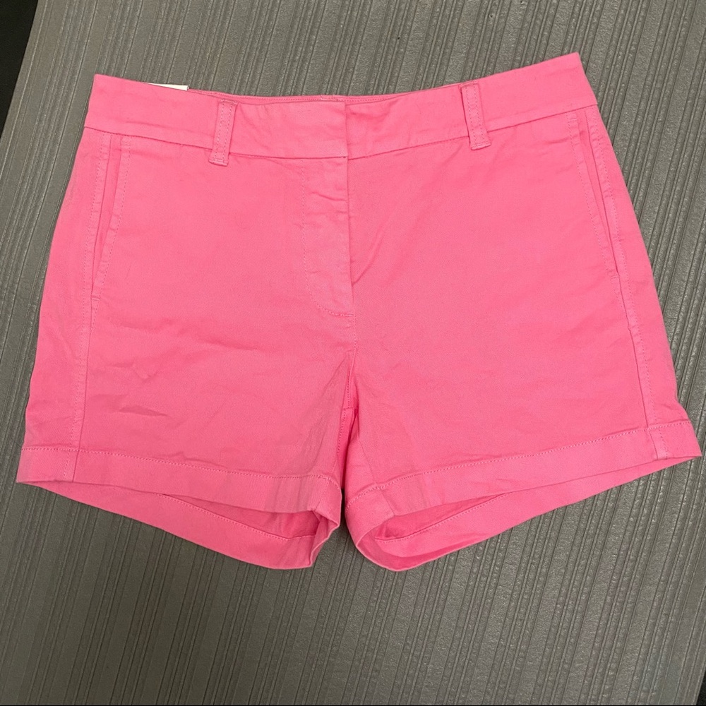 NWT J. Crew 4” Stretch Chino Shorts